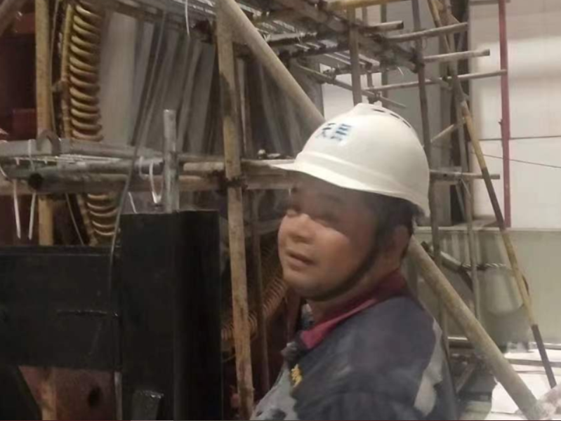 外圍工（gōng）程維修現場