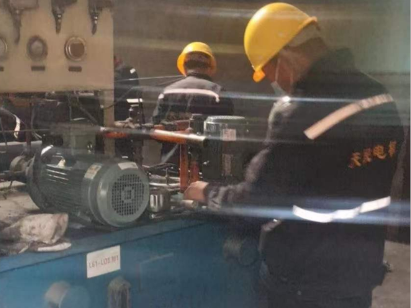 外圍工（gōng）程維修現場