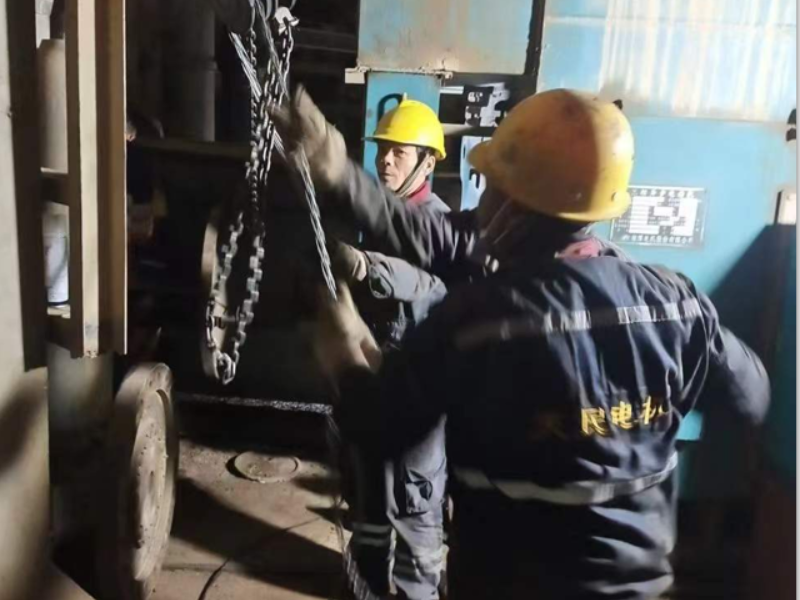 外（wài）圍工程維修現場